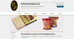 Desktop Screenshot of printstocknz.com
